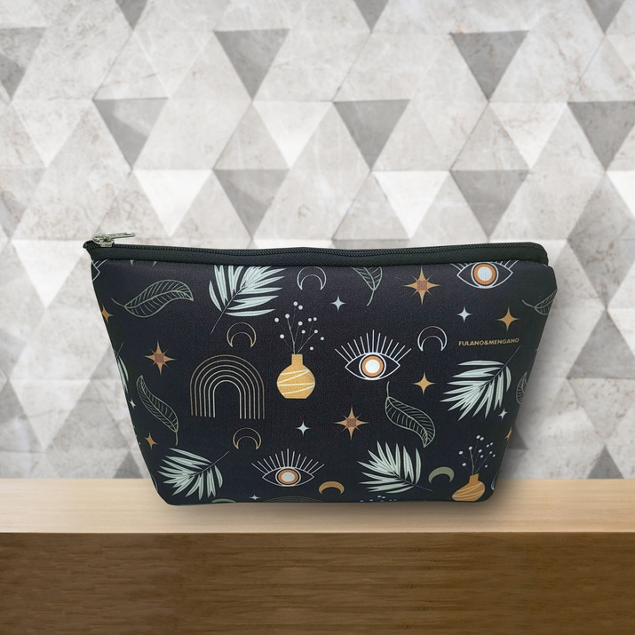 CARTUCHERA SIMPLE SIMIL NEOPREN / NECESER - ESOTERICO